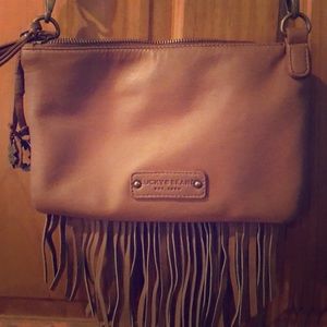 Lucky Brand Tan Crossover Handbag